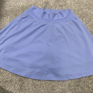 Buffbunny cellular skort in rainwater blue